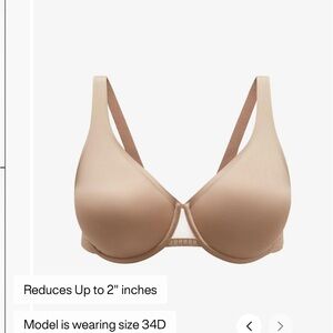 NWT 24/7® Classic Unlined Minimizer perfect coverage Bra. Size 34F